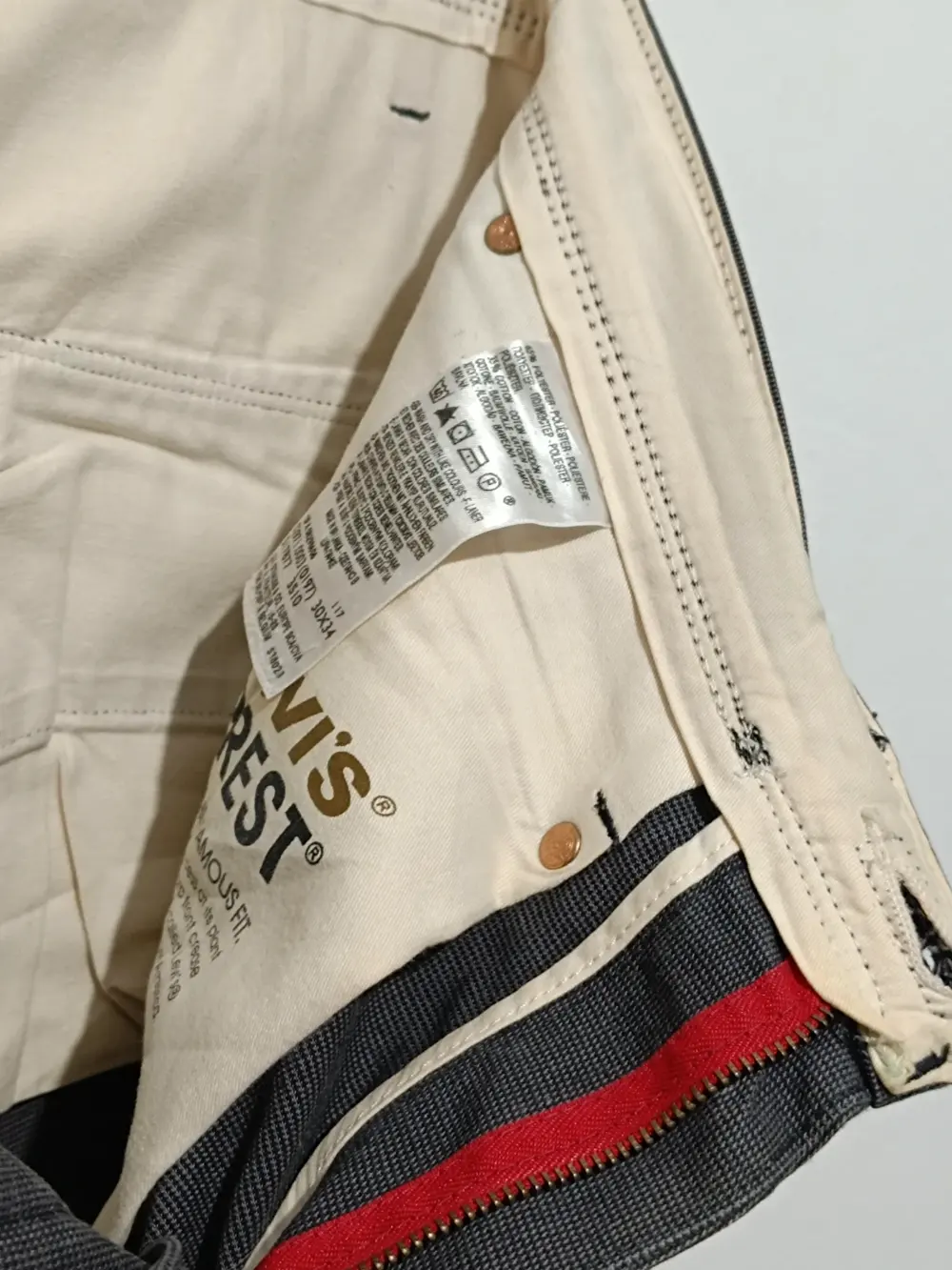 Pantalon vintage Levi's Sta-Prest talla 42 ver medidas, foto 4