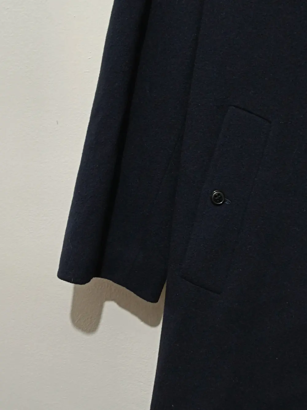Abrigo 100% lana hombre Burberry talla 46 equivale a una M ver medidas, foto 3