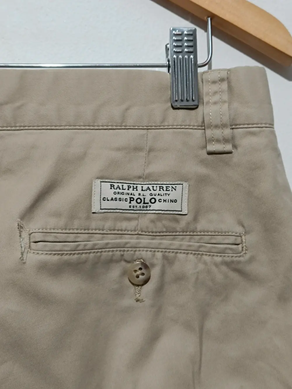 Pantalon Chino Polo Ralph Lauren talla 33/34 equivale a una L ver medidas, foto 5