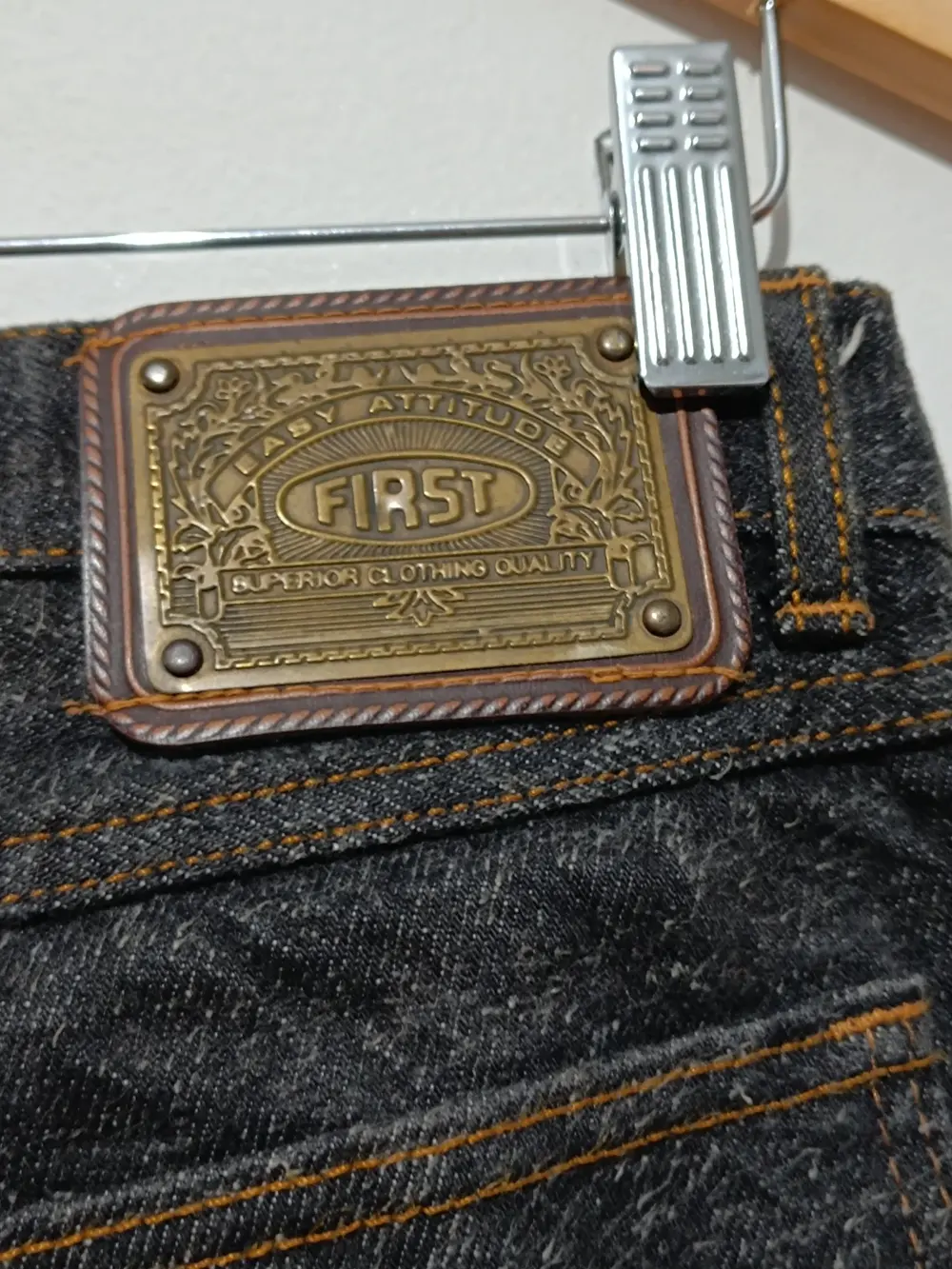 Pantalon vaquero vintage First jeans talla M, foto 5