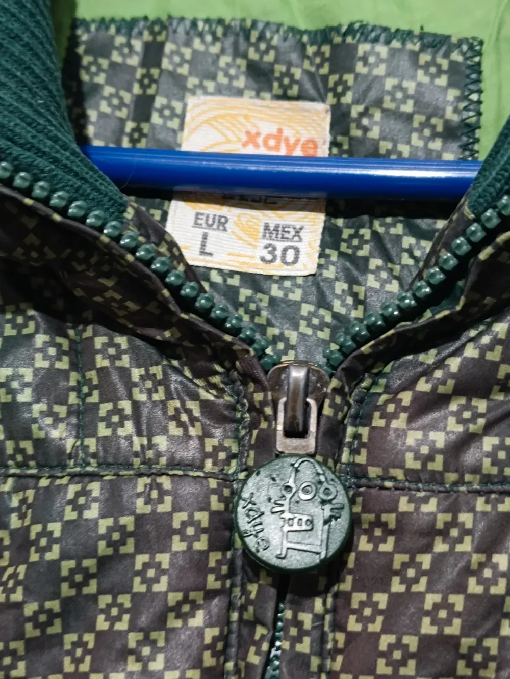 Chaqueta vintage Xdye apparel mujer talla L, foto 3