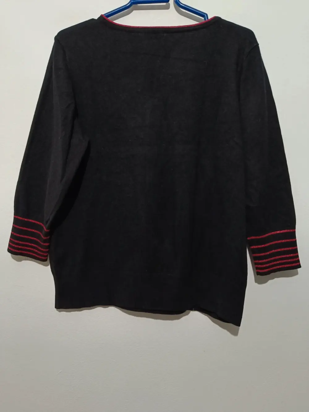 Jersey cuello redondo labios Breal talla M ver medidas, foto 5