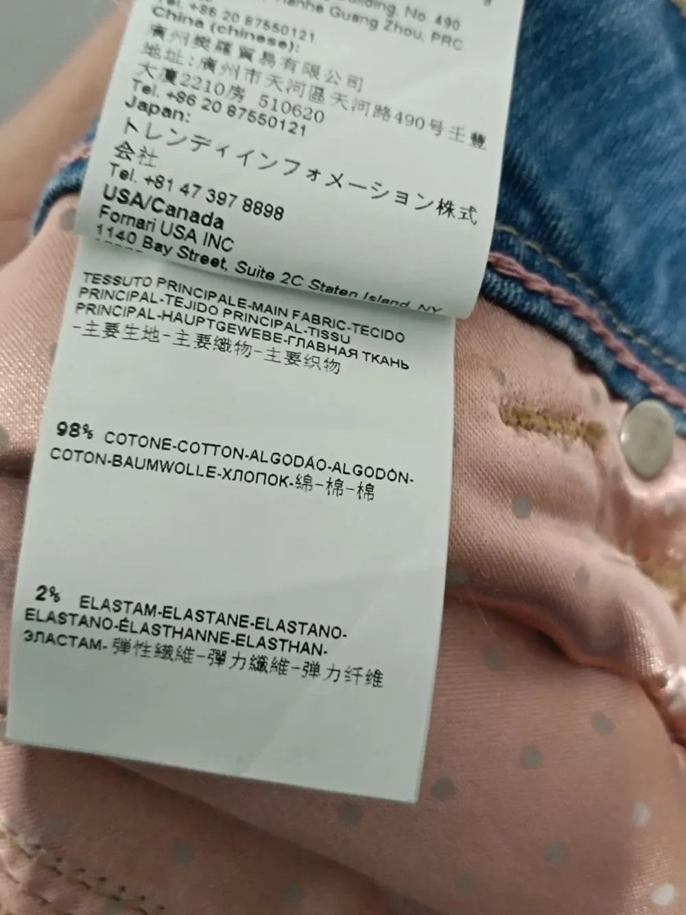 Pantalon vaquero pitillo Fornarina talla M ver medidas, foto 5
