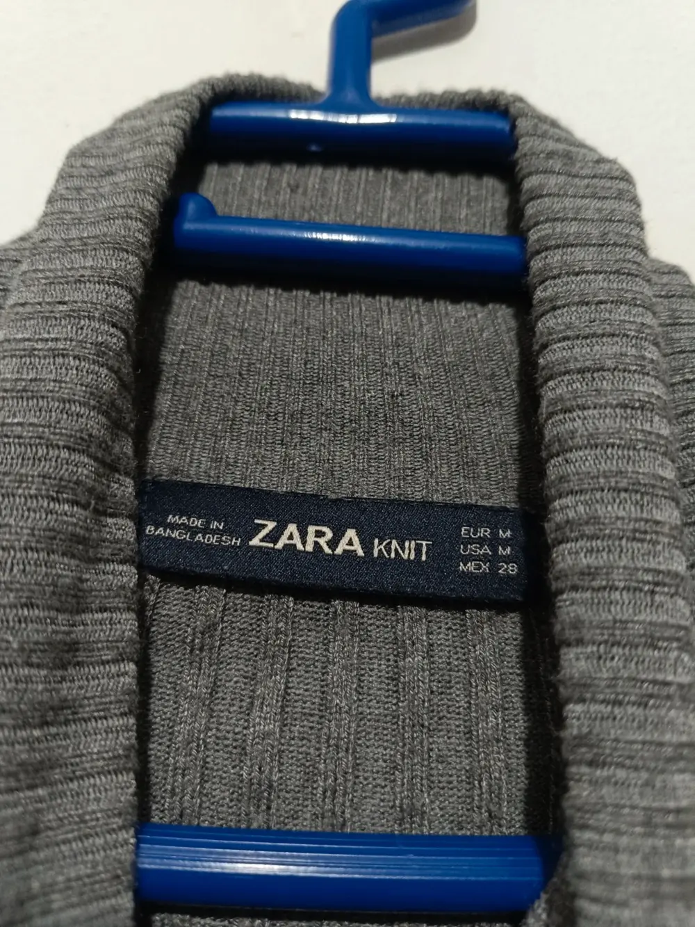 Jersey fino cuello alto Zara Knit talla M, foto 2