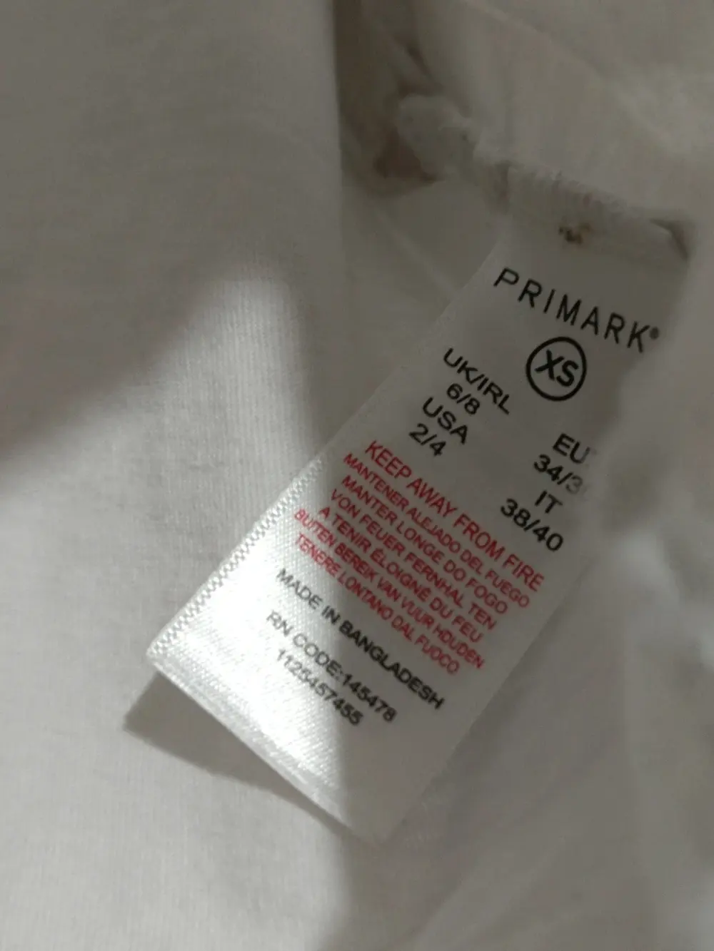 Top Pink Floyd talla XS Primark, foto 4