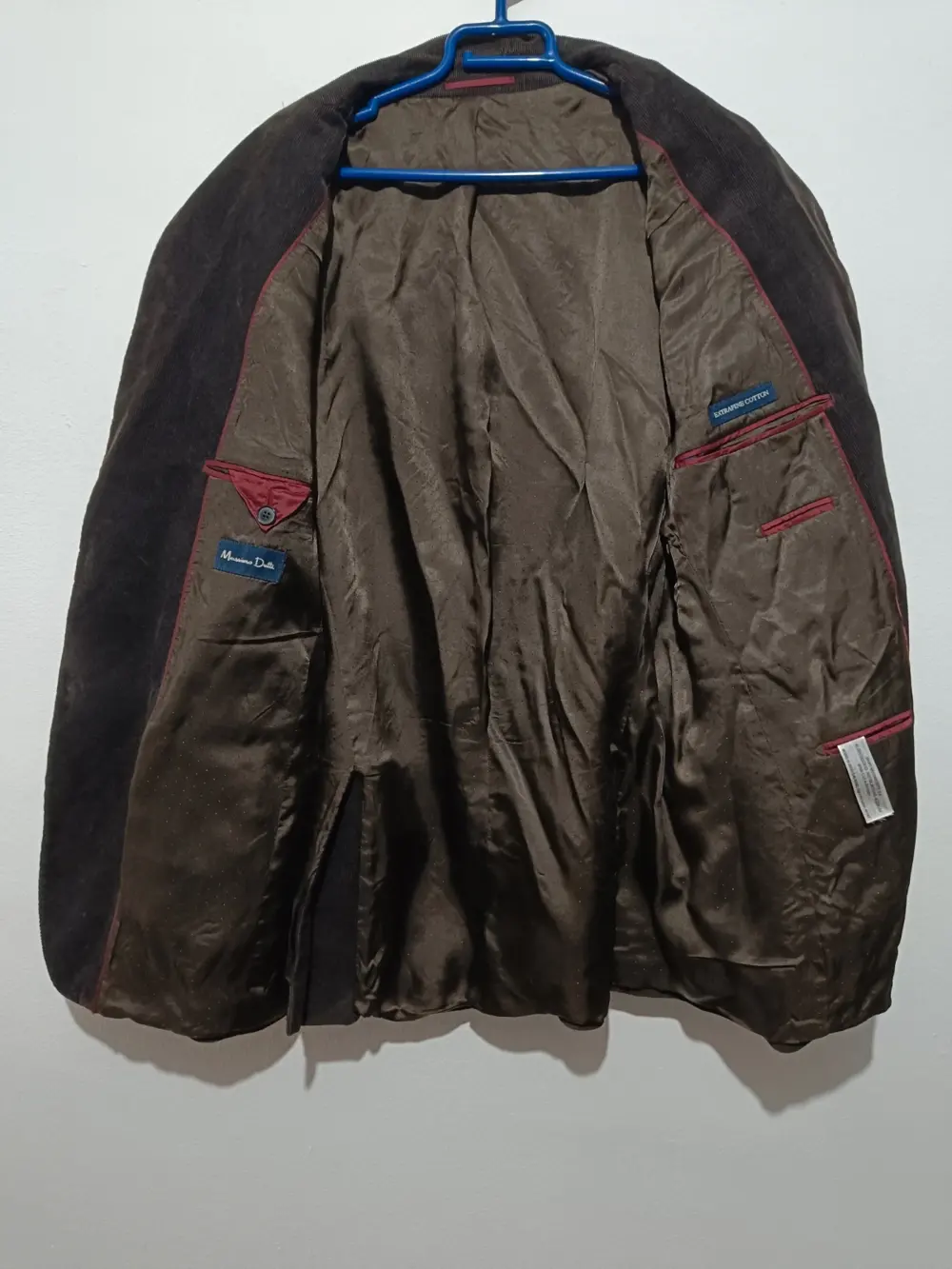 Blazer de Pana 💯 % cotton Massimo Dutti talla L ver medidas, foto 4