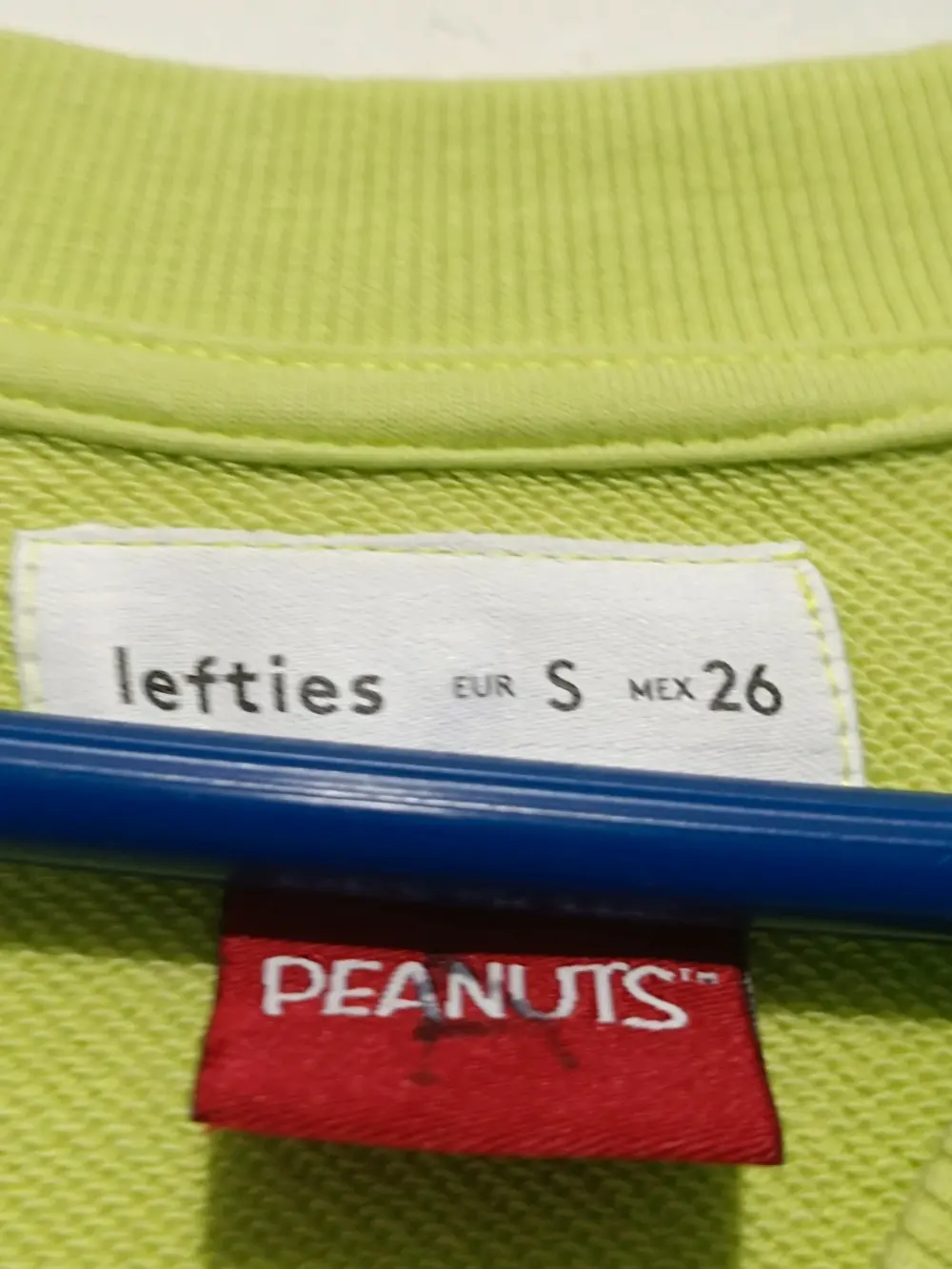 Jersey cuello redondo Peanuts Lefties talla S, foto 4