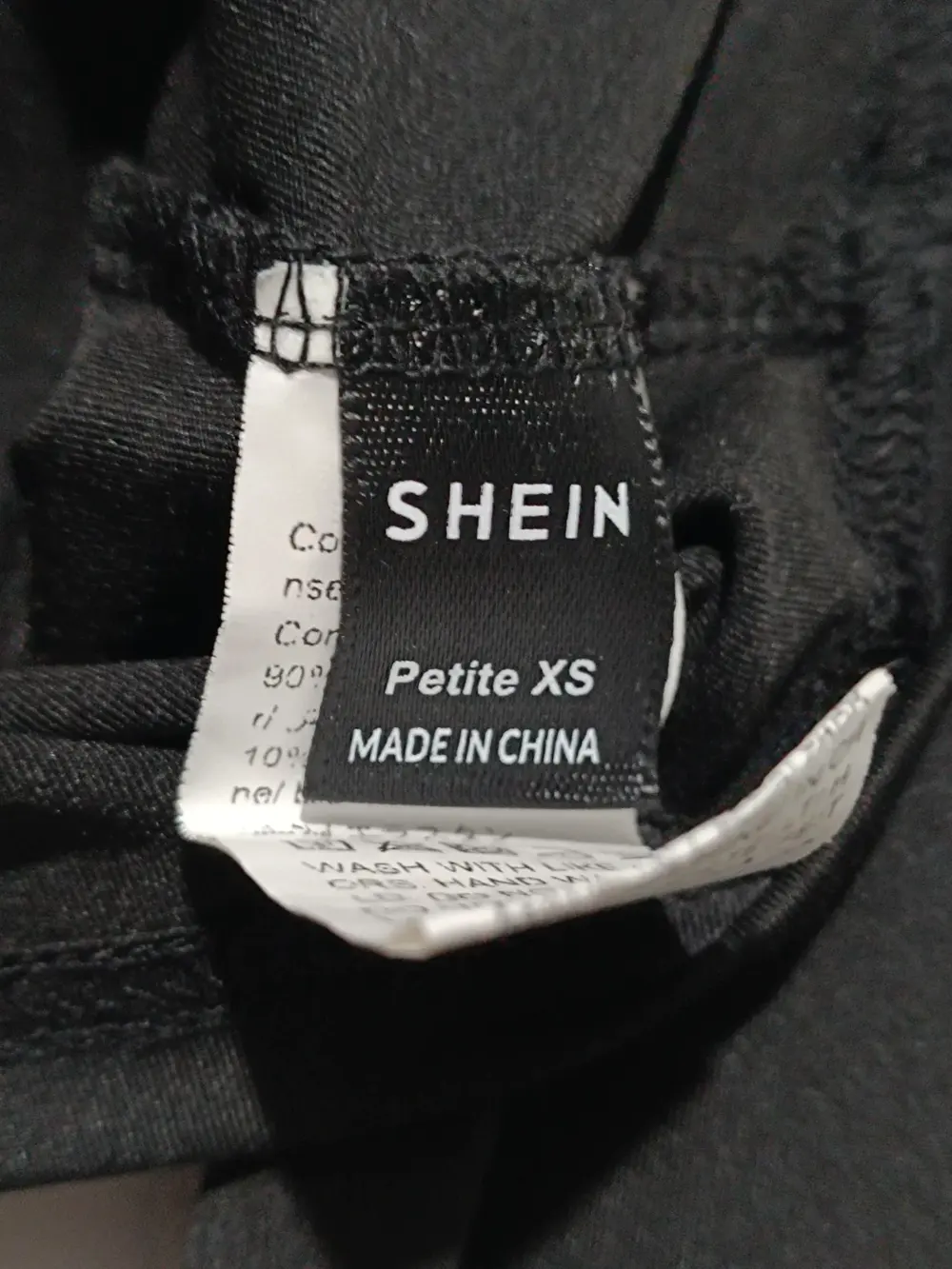 Top negro Shein talla XS, foto 2