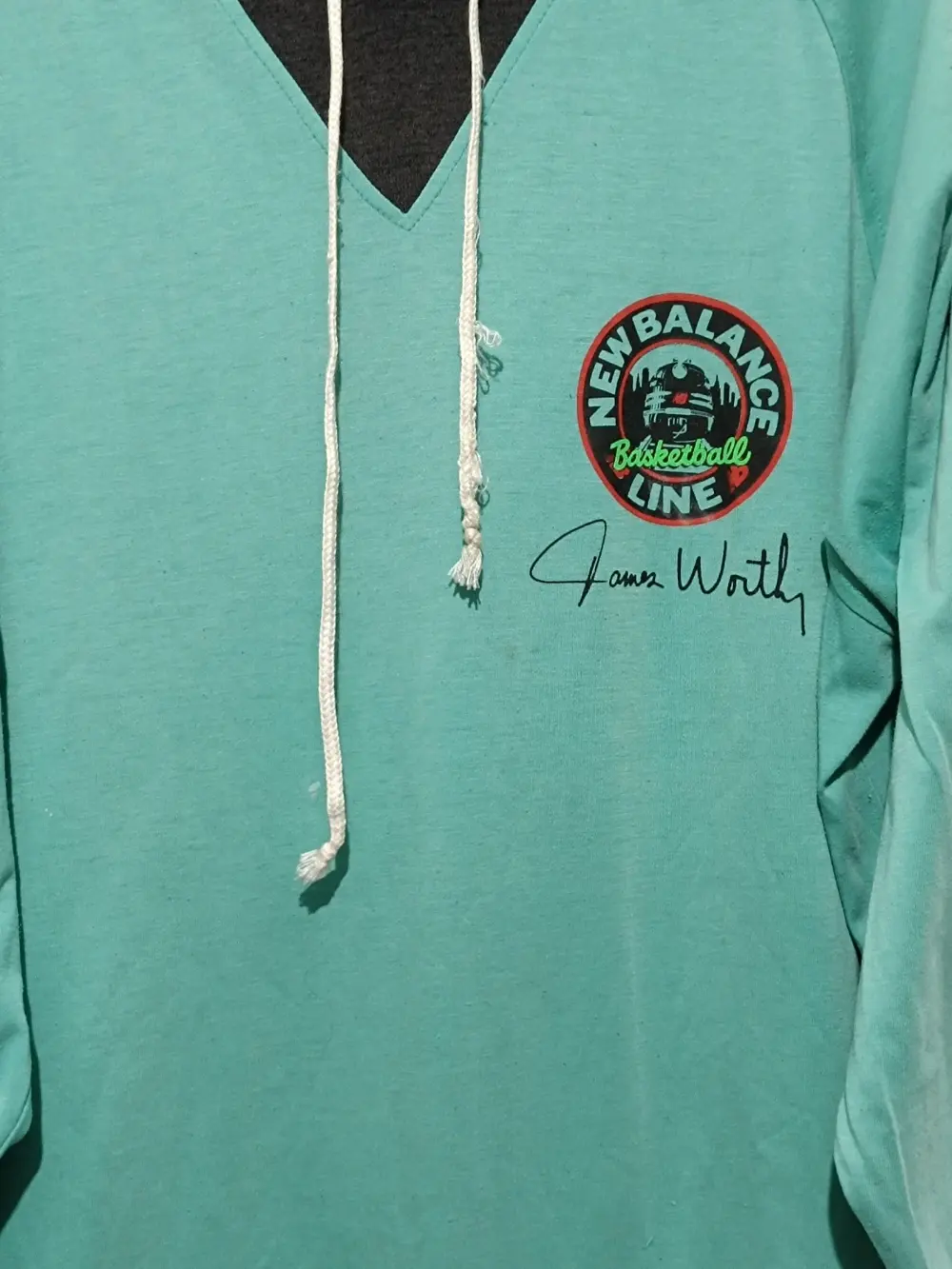 Sudadera vintage New Balance James Worthy Made in USA talla XL, foto 2