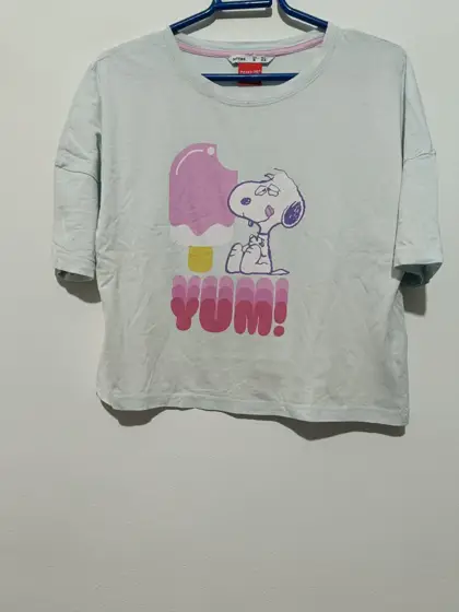 Camiseta manga corta Penauts Lefties talla S