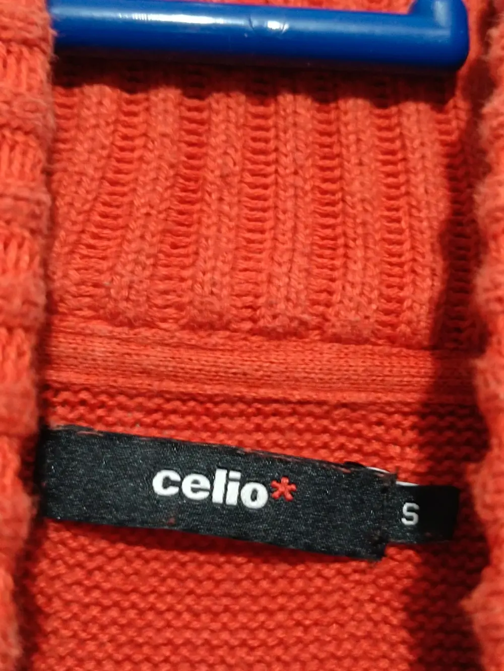 Jersey cuello alto con cierre automaticos Celio talla S, foto 4