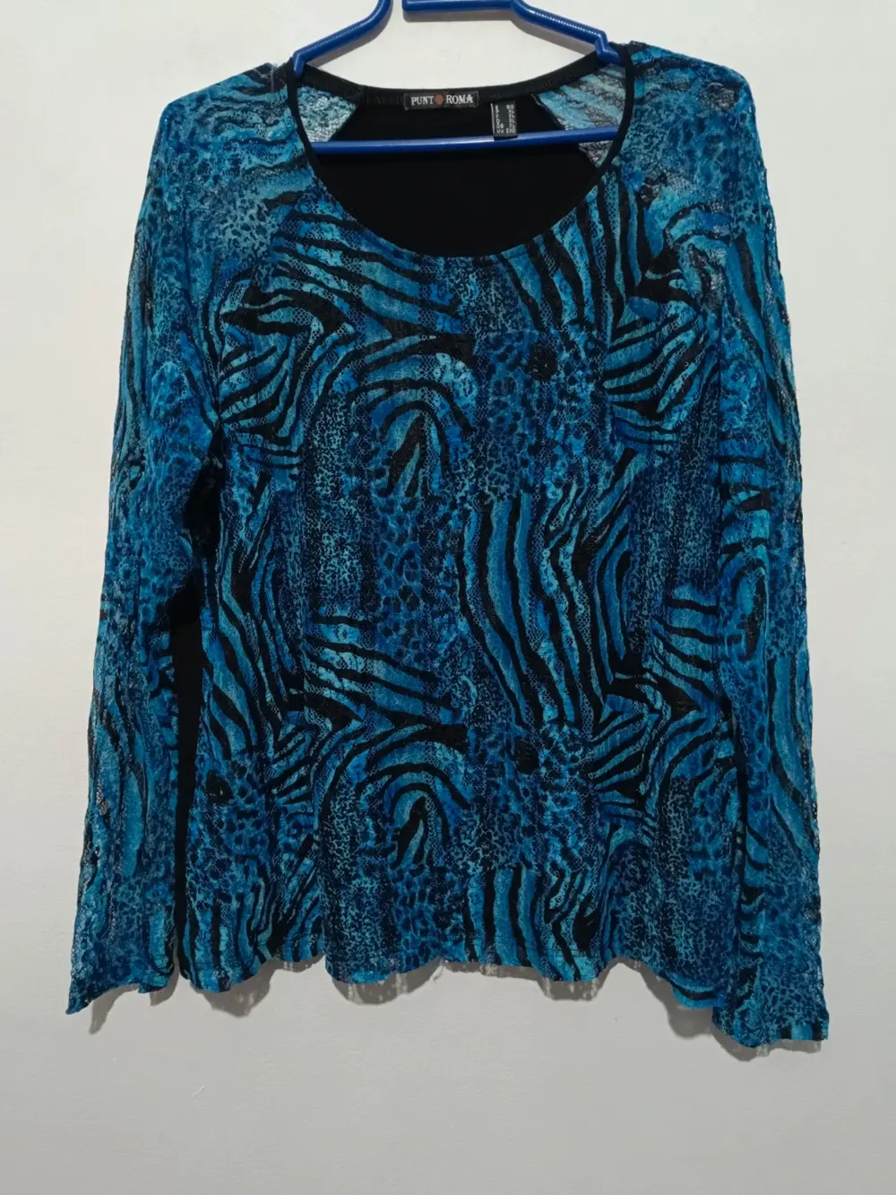 Camiseta blusa manga larga Punt Roma talla XL