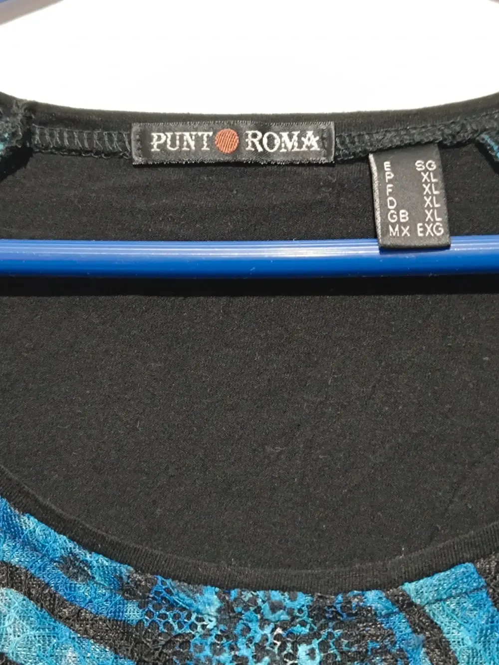 Camiseta blusa manga larga Punt Roma talla XL, foto 2