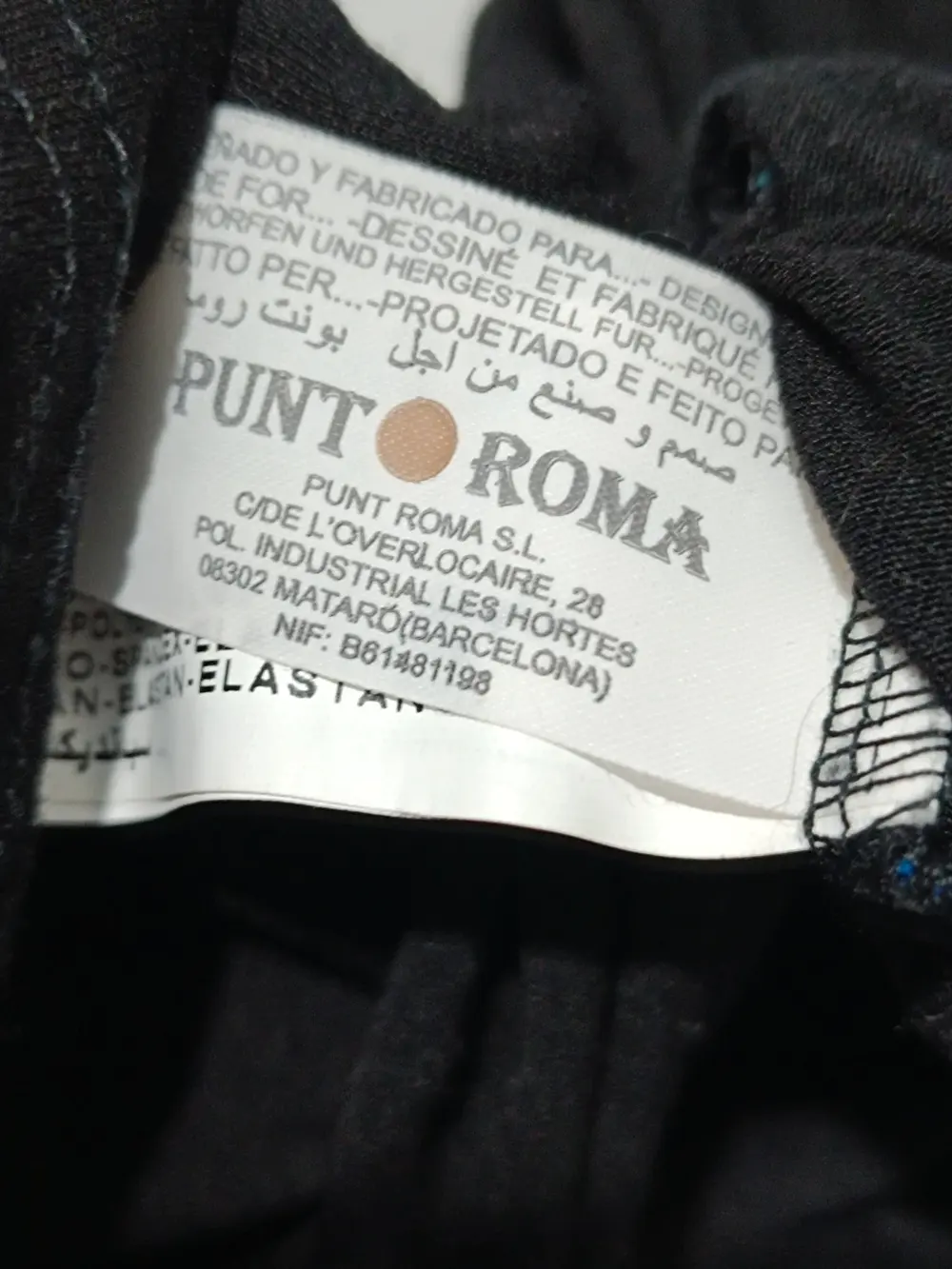 Camiseta blusa manga larga Punt Roma talla XL, foto 3