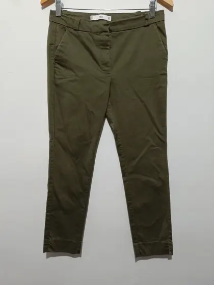 Pantalon tobillero Mango Basics talla 38 ver medidas