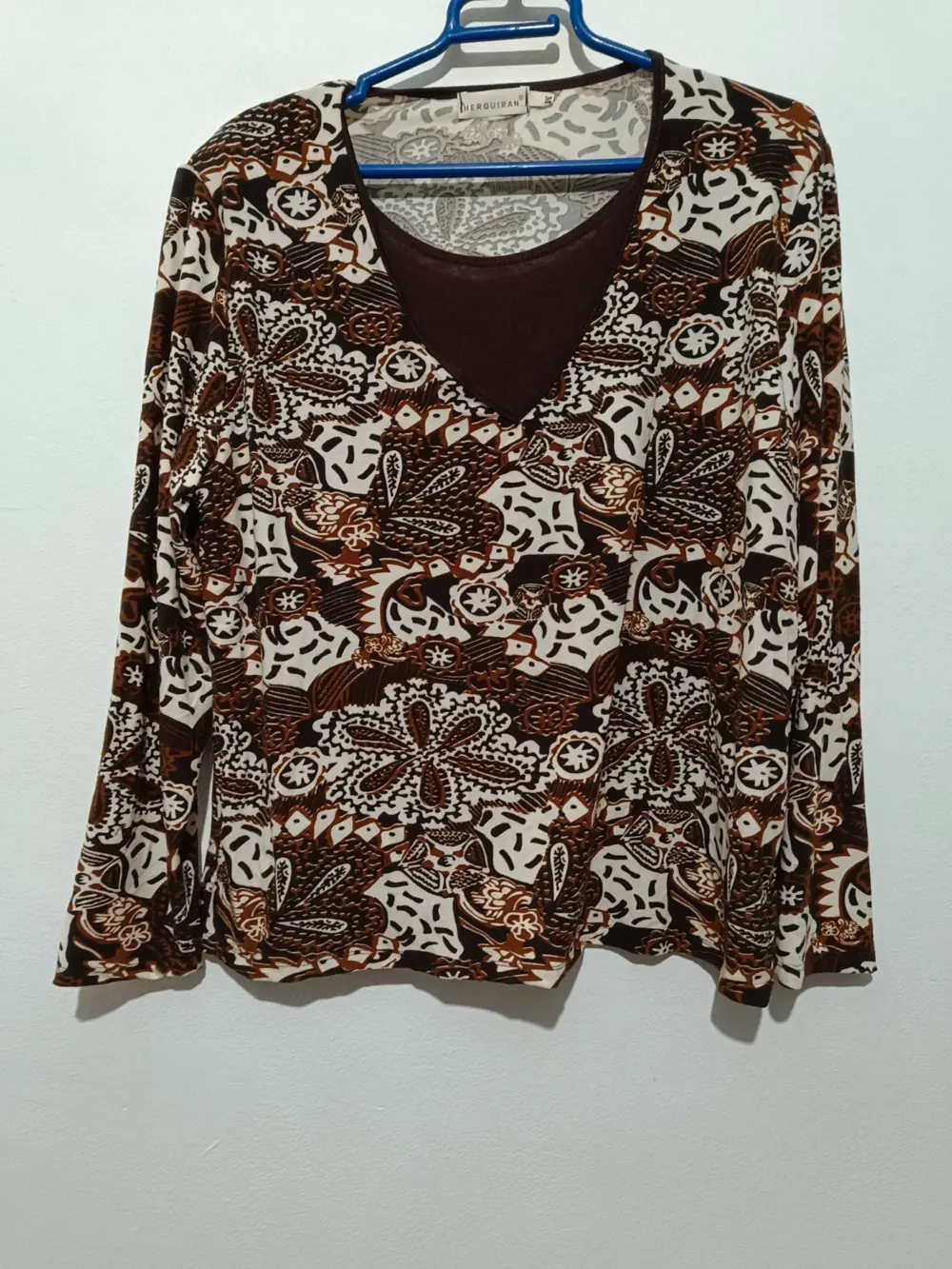 Camiseta blusa estampada Herquiran talla M