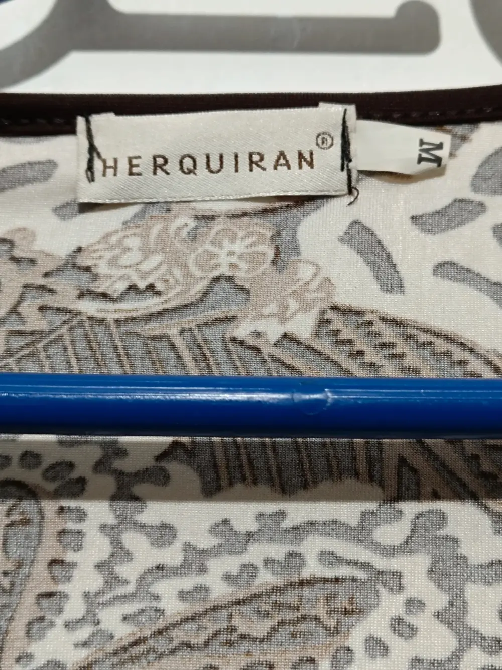 Camiseta blusa estampada Herquiran talla M, foto 2