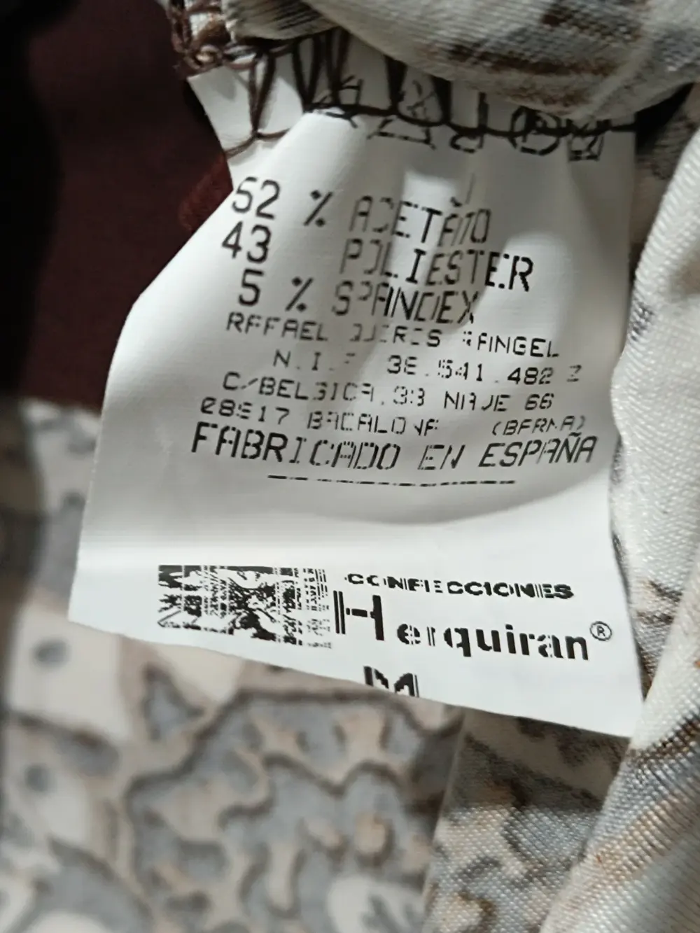 Camiseta blusa estampada Herquiran talla M, foto 4