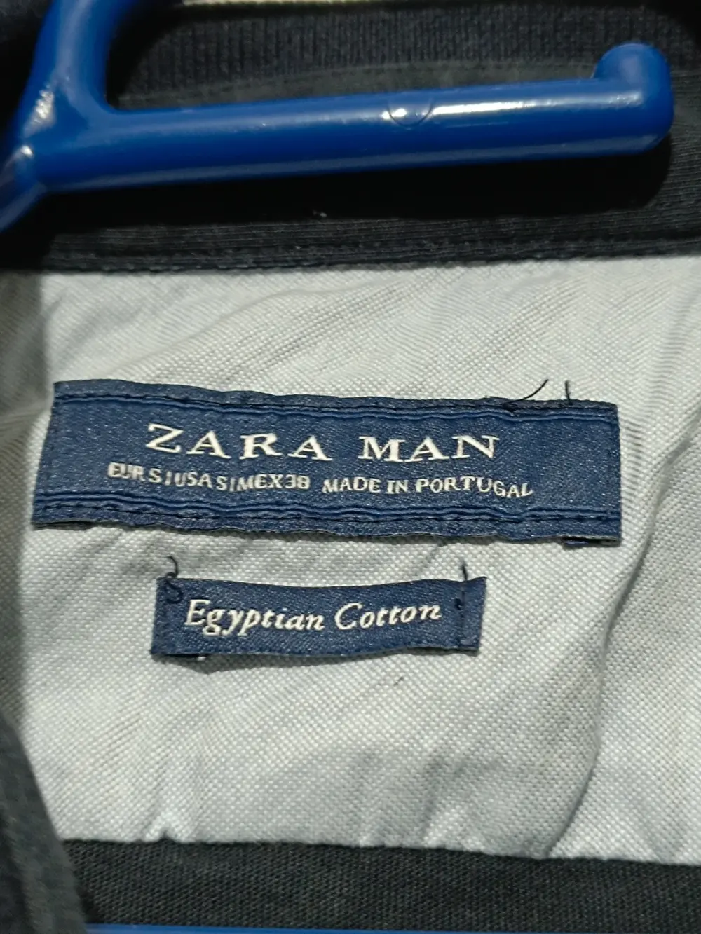 Polo manga corta Zara man 💯%cotton egyptian talla S, foto 3