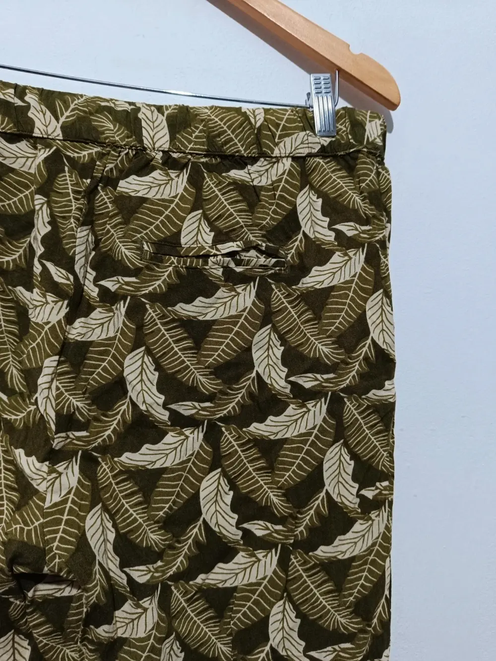 Pantalon estampado hojas Zeeman talla 42 ver medidas, foto 5