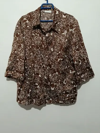 Camisa manga 3/4 Carmen Rios talla 58 ver medidas