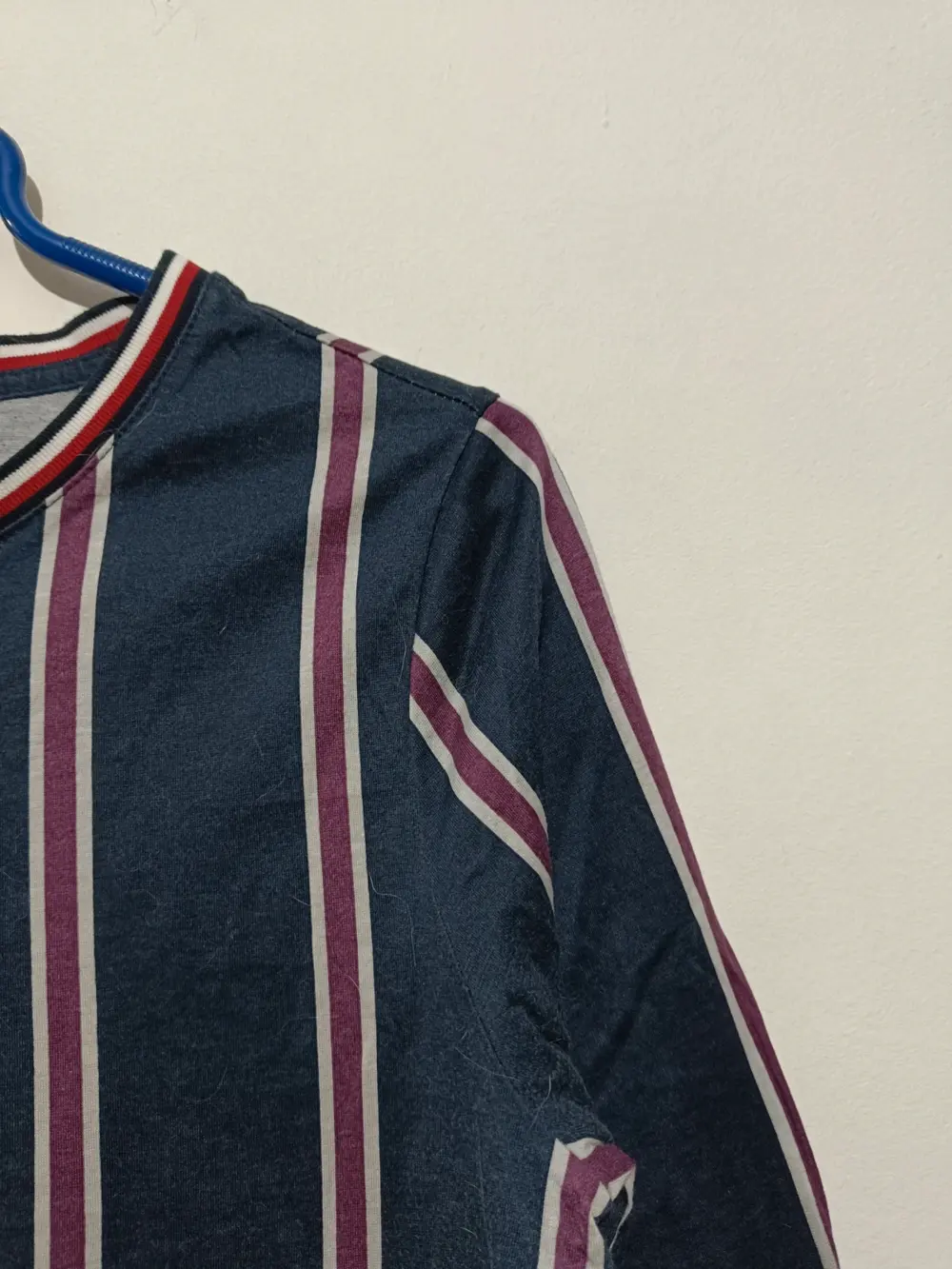 Camiseta a rayas manga 3/4 Tommy Hilfiger talla L, foto 3