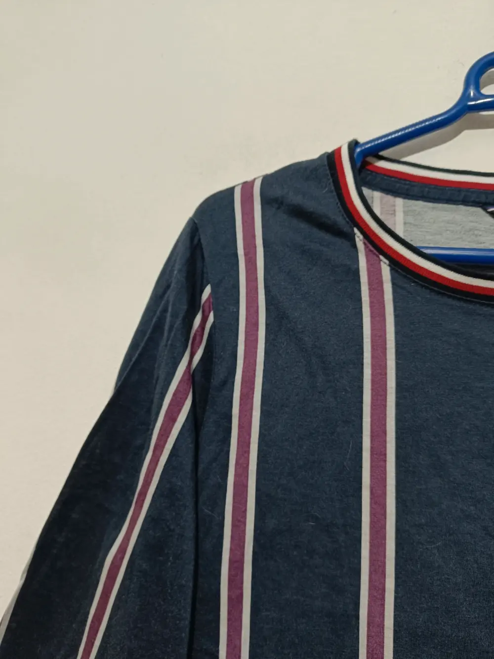 Camiseta a rayas manga 3/4 Tommy Hilfiger talla L, foto 4