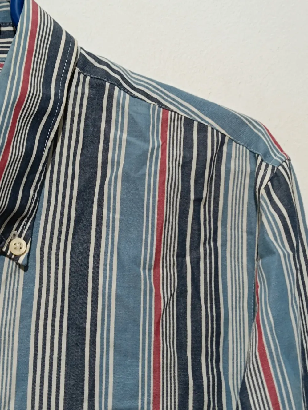 Camisa a rayas manga larga Levi's talla M ver medidas, foto 5