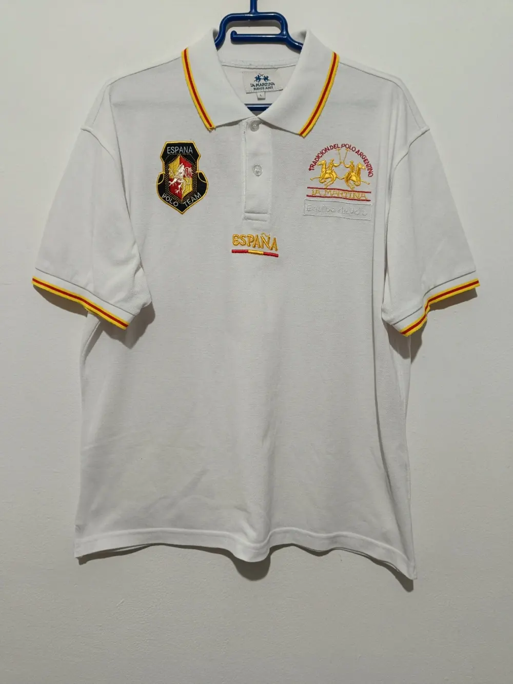 Polo manga corta La Martina España Polo Team talla L