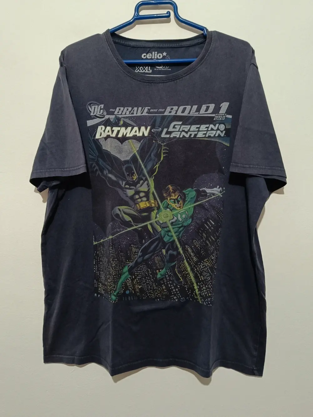 Camiseta Batman Green Lantern Colección DC comics Celio talla XXL