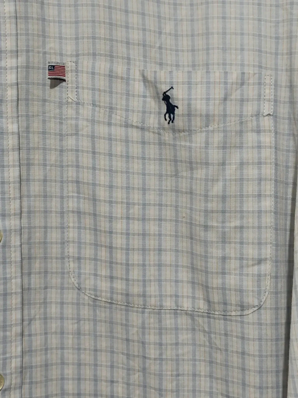 Camisa a cuadros Polo jeans Ralph Lauren talla XXL ver medidas, foto 2