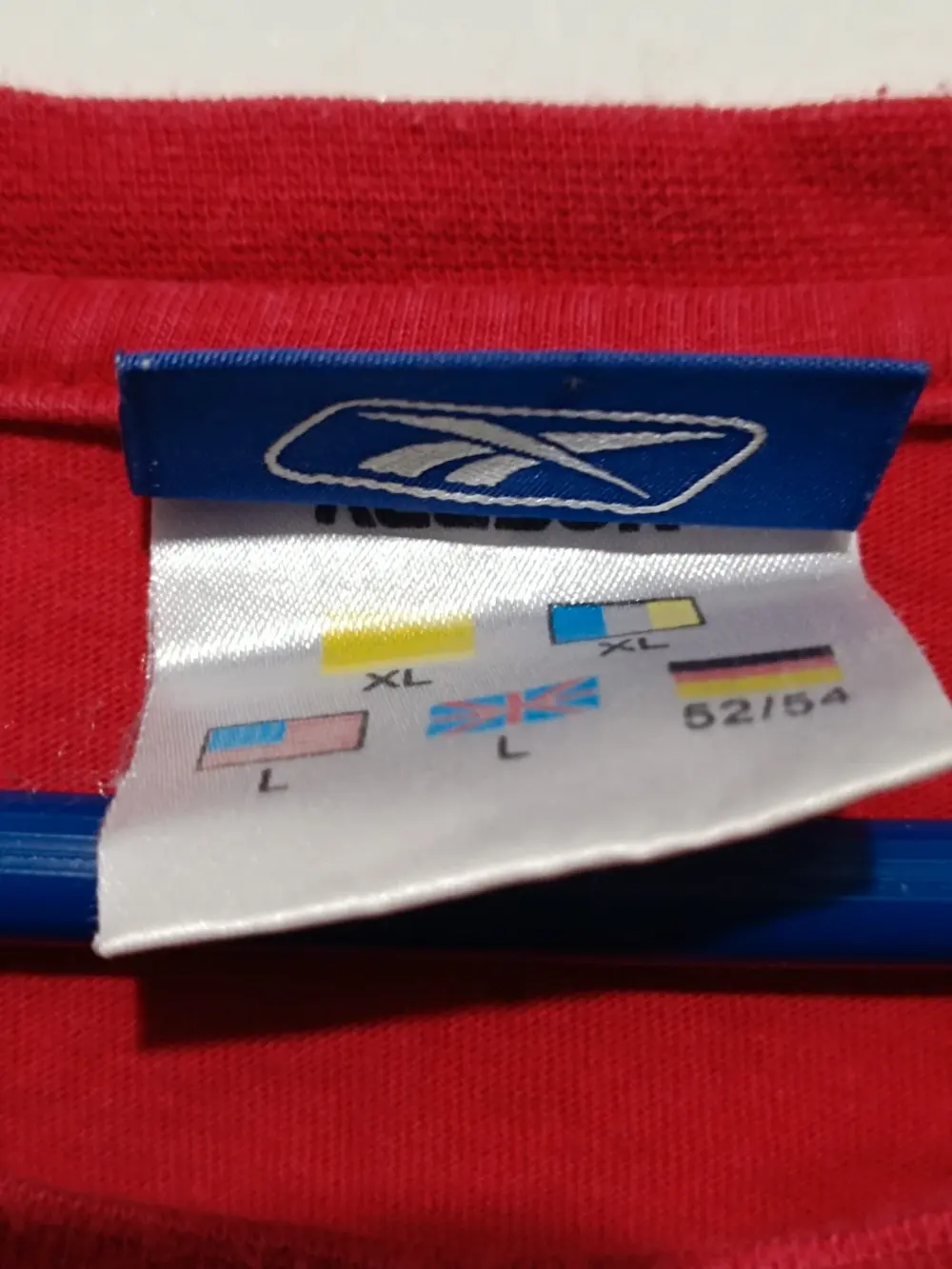 Camiseta vintage Reebok España Vodafone talla L/XL ver medidas, foto 4