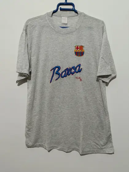 Camiseta vintage FC Barcelona talla L Gabma licencia oficial FC Barcelona