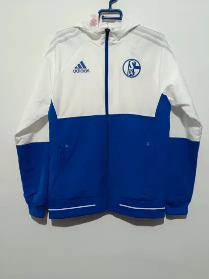 Chaqueta chandal Adidas Schalke 04 talla 176 sirve para S/M ver medidas