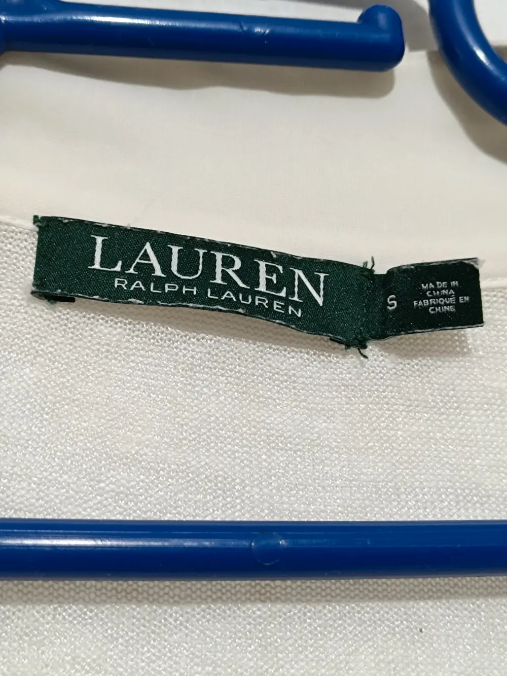 Jersey Cardigan de lino Ralph Lauren talla S, foto 3
