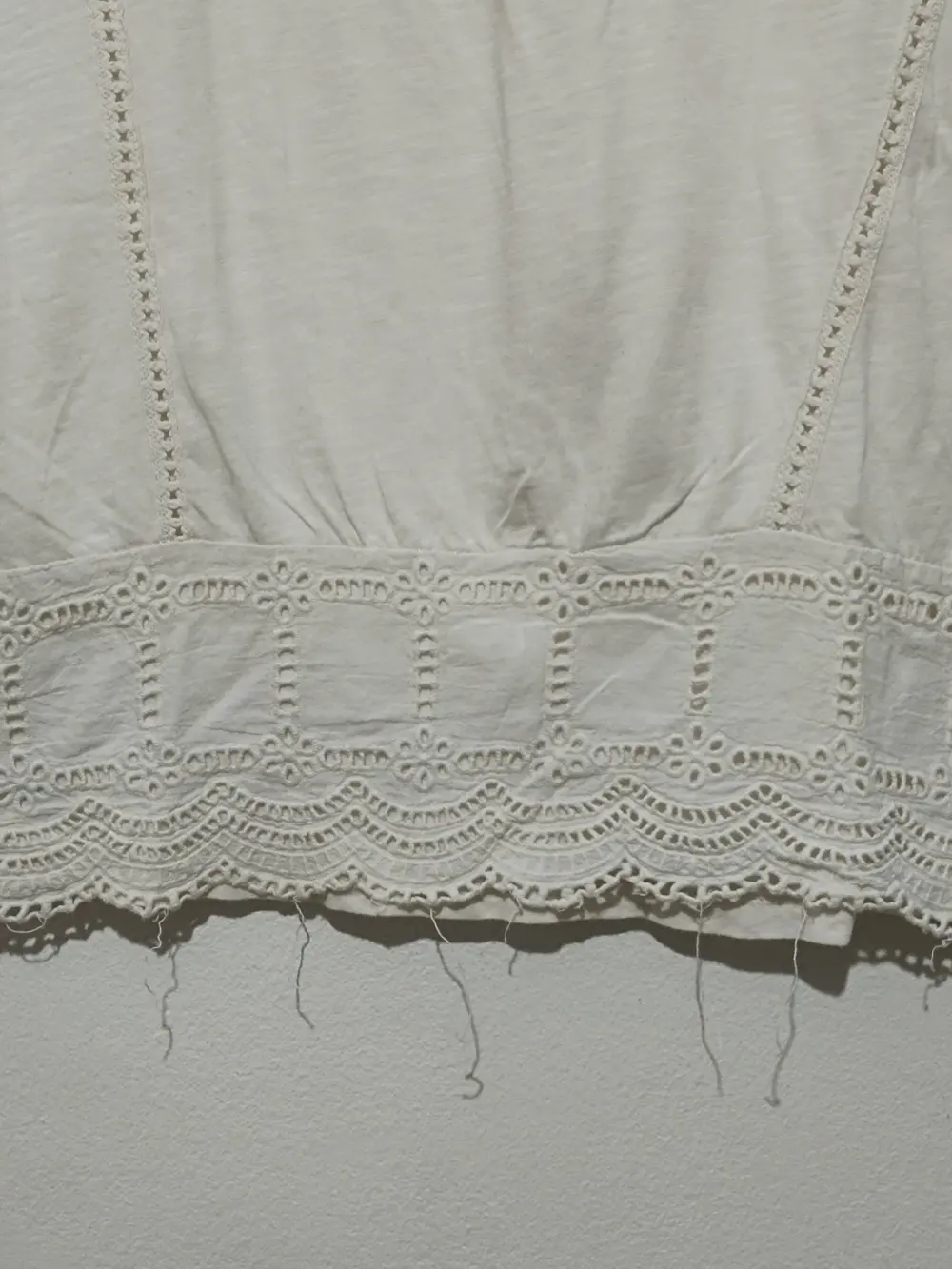 Camiseta blusa de punto bordada Stradivarius talla S, foto 2
