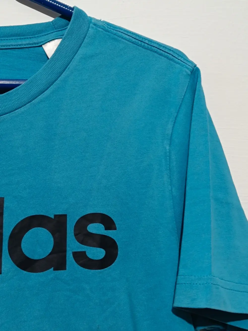 Camiseta manga corta Adidas talla 14años sirve para S ver medidas, foto 3
