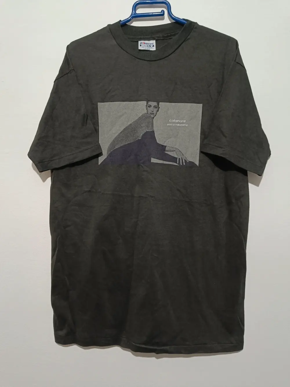 Camiseta vintage años 80 Paco Rabanne talla L 42/44 Hanes