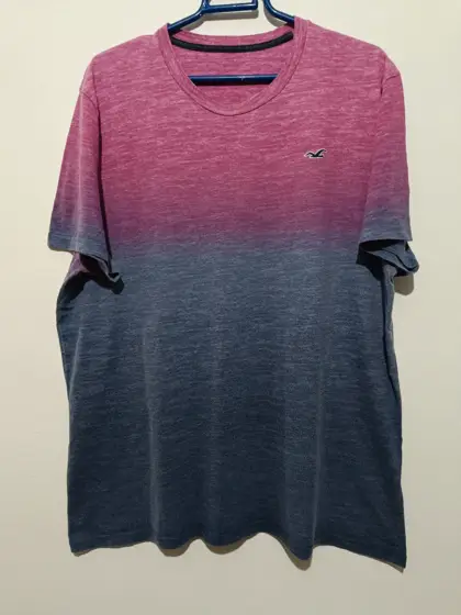 Camiseta manga corta Hollister talla XL ver medidas