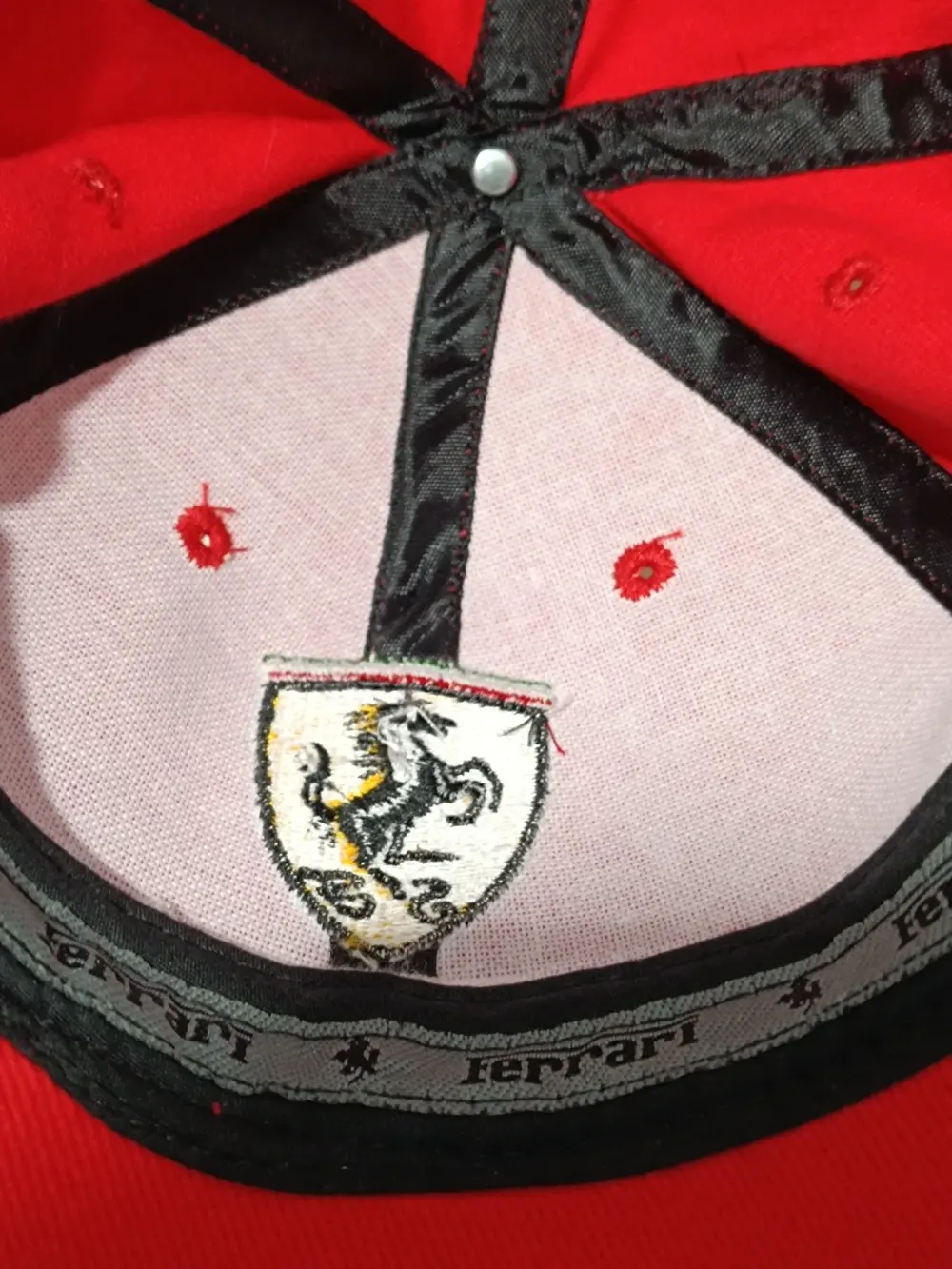 Gorra vintage Ferrari talla única ajustable adulto unisex, foto 4