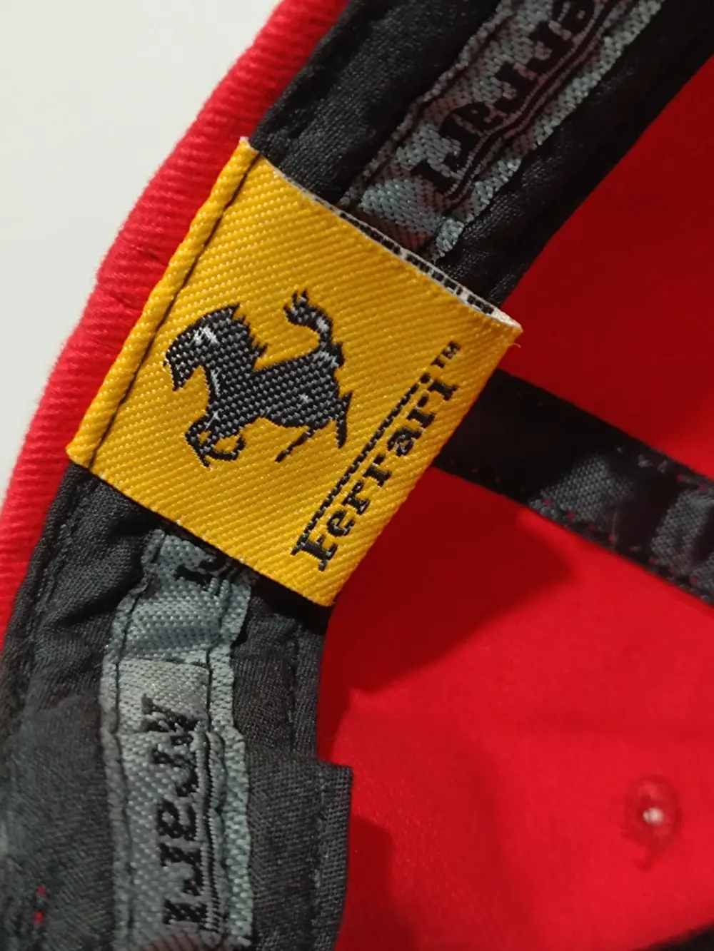 Gorra vintage Ferrari talla única ajustable adulto unisex, foto 5