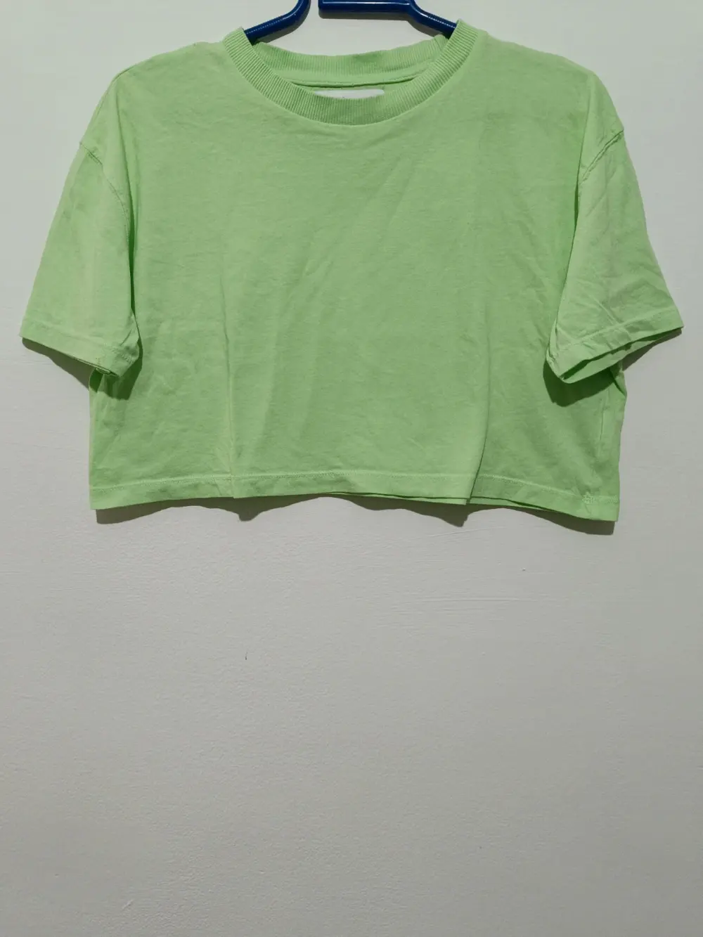 Top verde menta Lefties talla S ver medidas