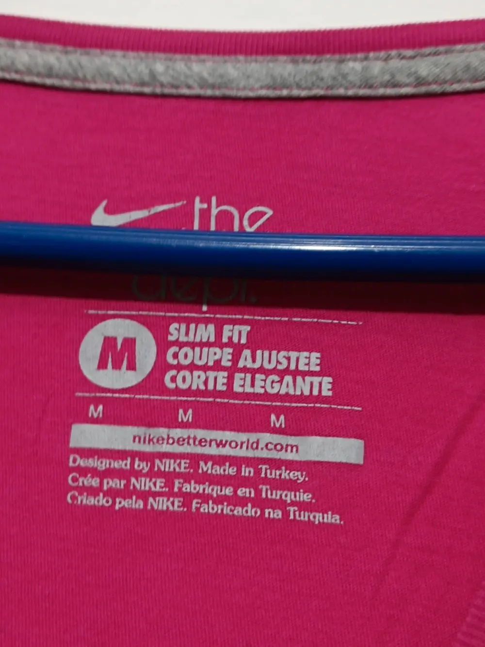 Camiseta manga corta mujer Nike Swoosh talla M, foto 3