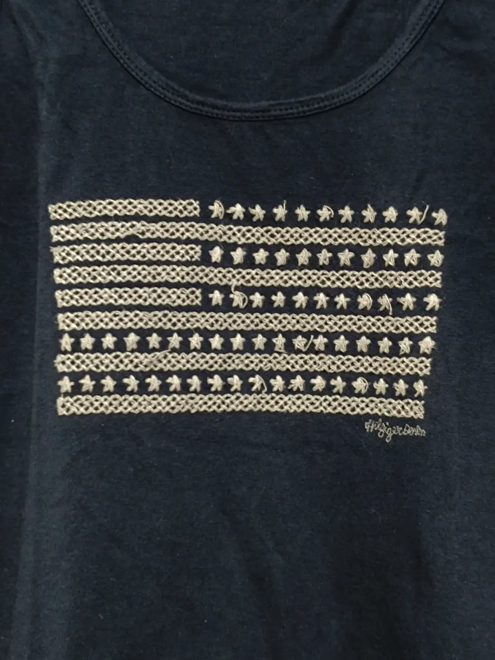 Camiseta top sin mangas Hilfiger Denim talla M, foto 3