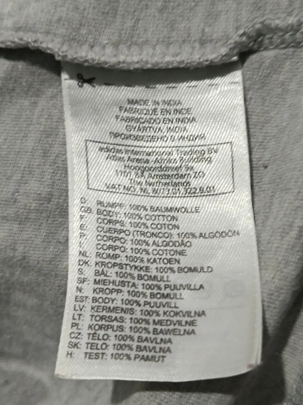 Camiseta manga corta Reebok Classic talla S ver medidas, foto 5