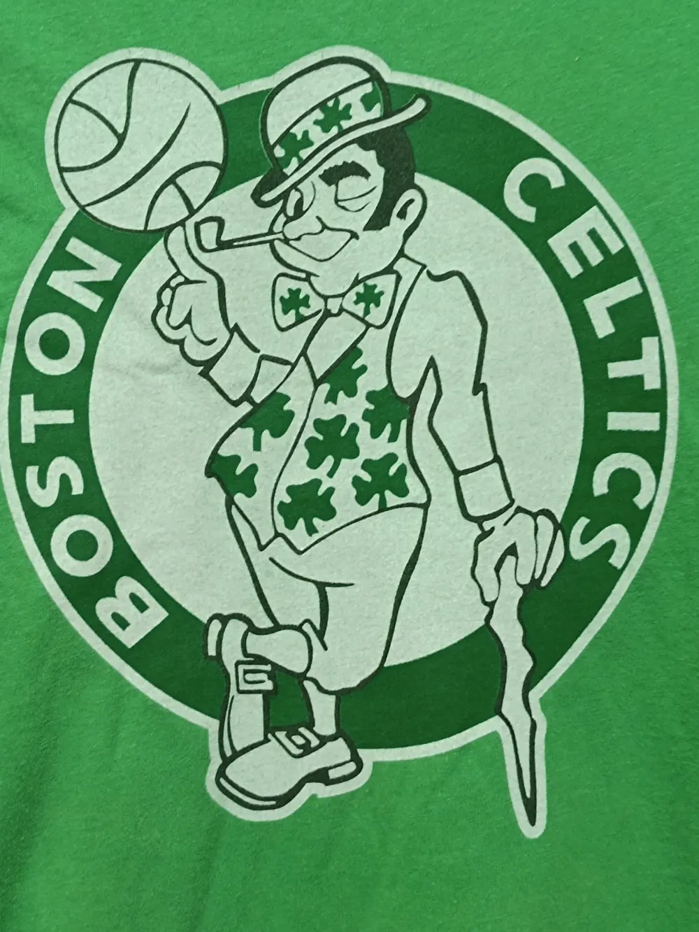 Camiseta vintage Boston Celtics NBA world champions talla L, foto 4