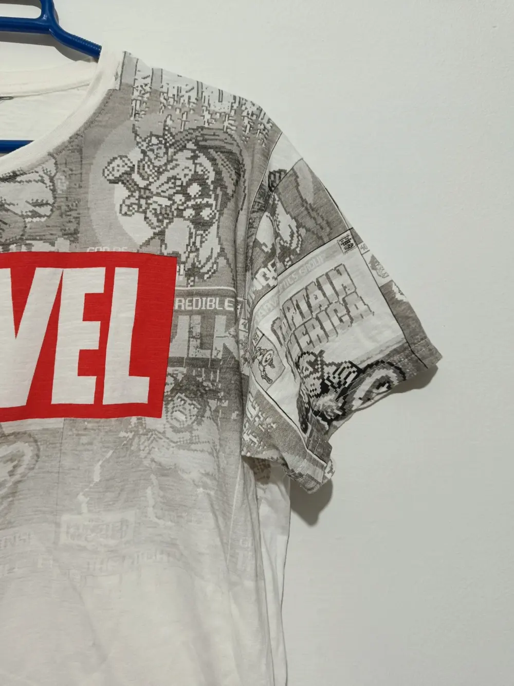 Camiseta manga corta Marvel talla M sirve para L ver medidas, foto 2
