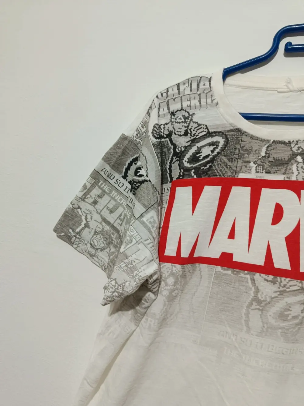 Camiseta manga corta Marvel talla M sirve para L ver medidas, foto 3