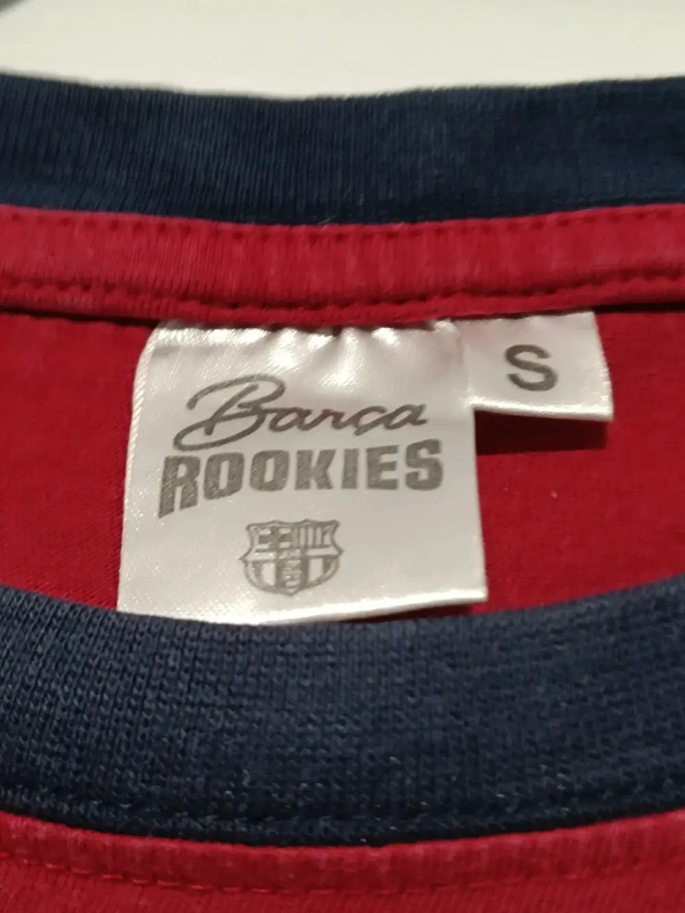 Camiseta manga corta Barça Rookies talla S, foto 3