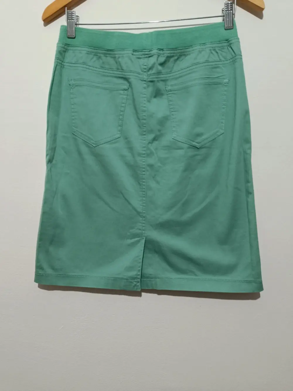 Falda por la la rodilla verde menta Unit collection talla 38 ver medidas, foto 4